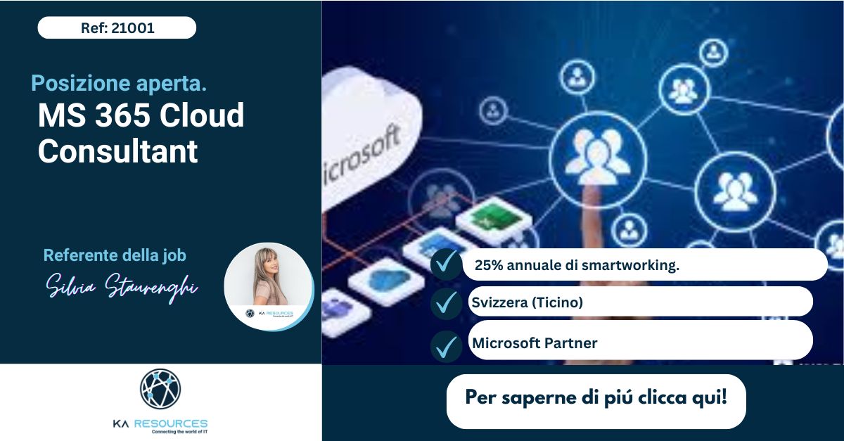Microsoft 365 Cloud Consultant KA Resources